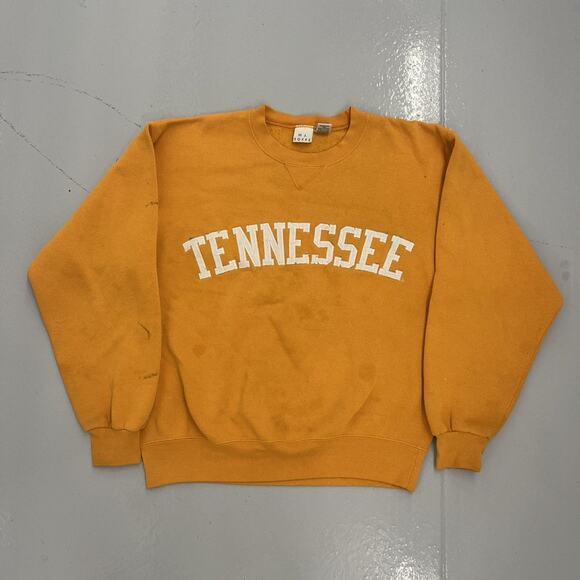 Vintage 90s University of Tennessee Orange Sweatshirt - Picture 1 of 6